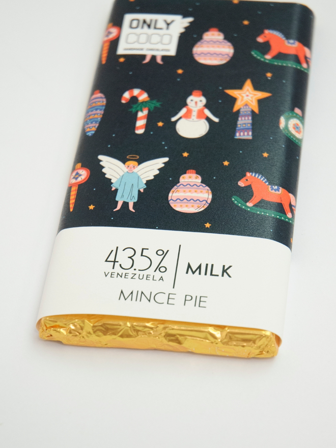 Mince Pie Milk Chocolate Bar