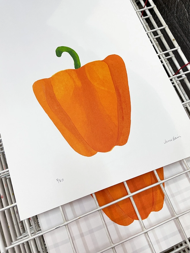 Pepper Screenprint