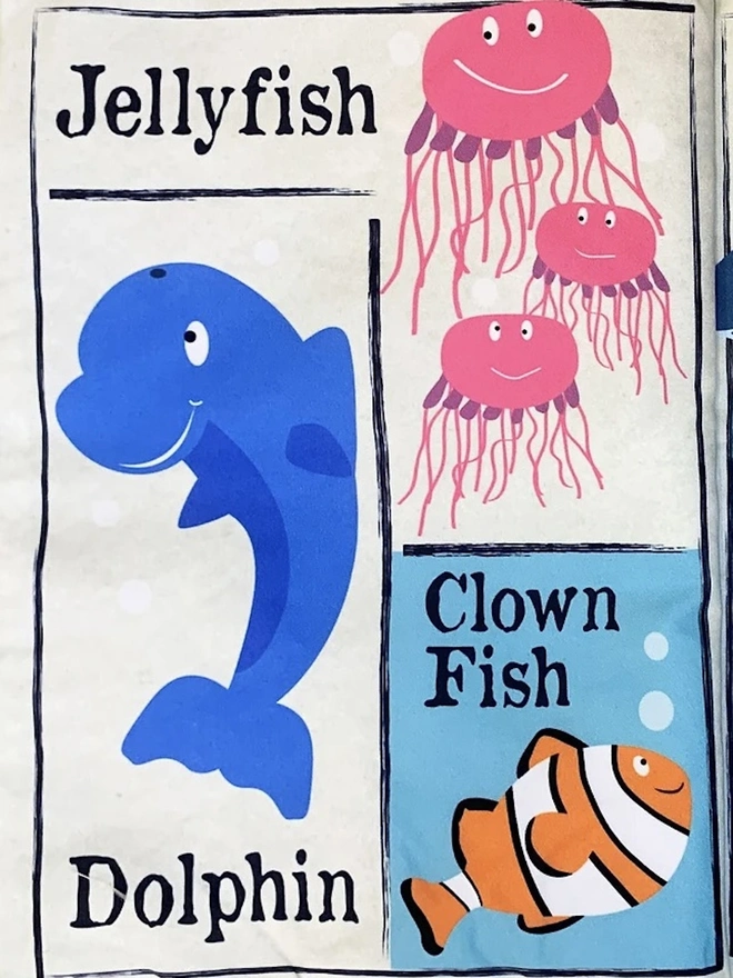 Under The Sea First Words Crinkly Newspaper