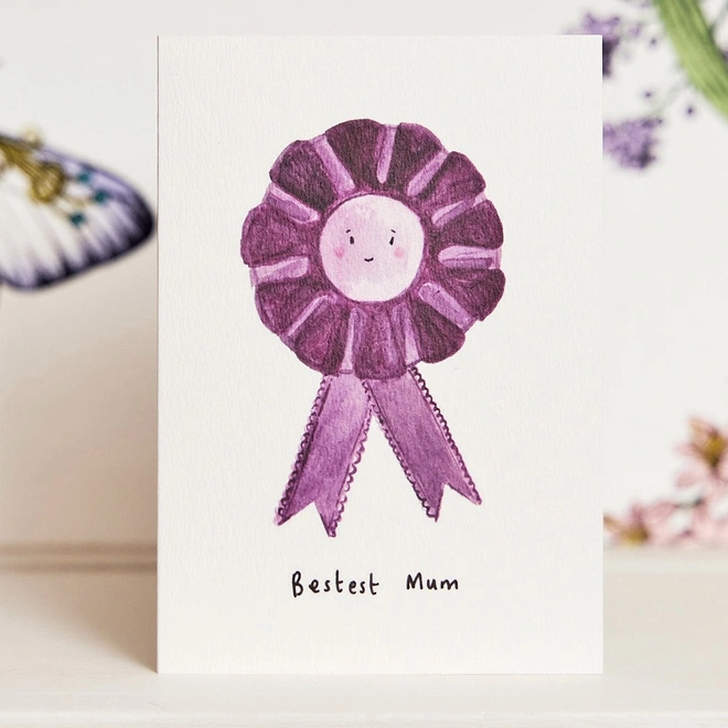 Bestest mum card