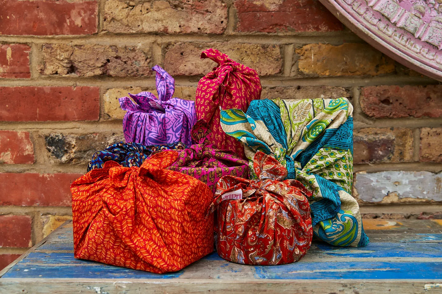 Sari fabric wrap