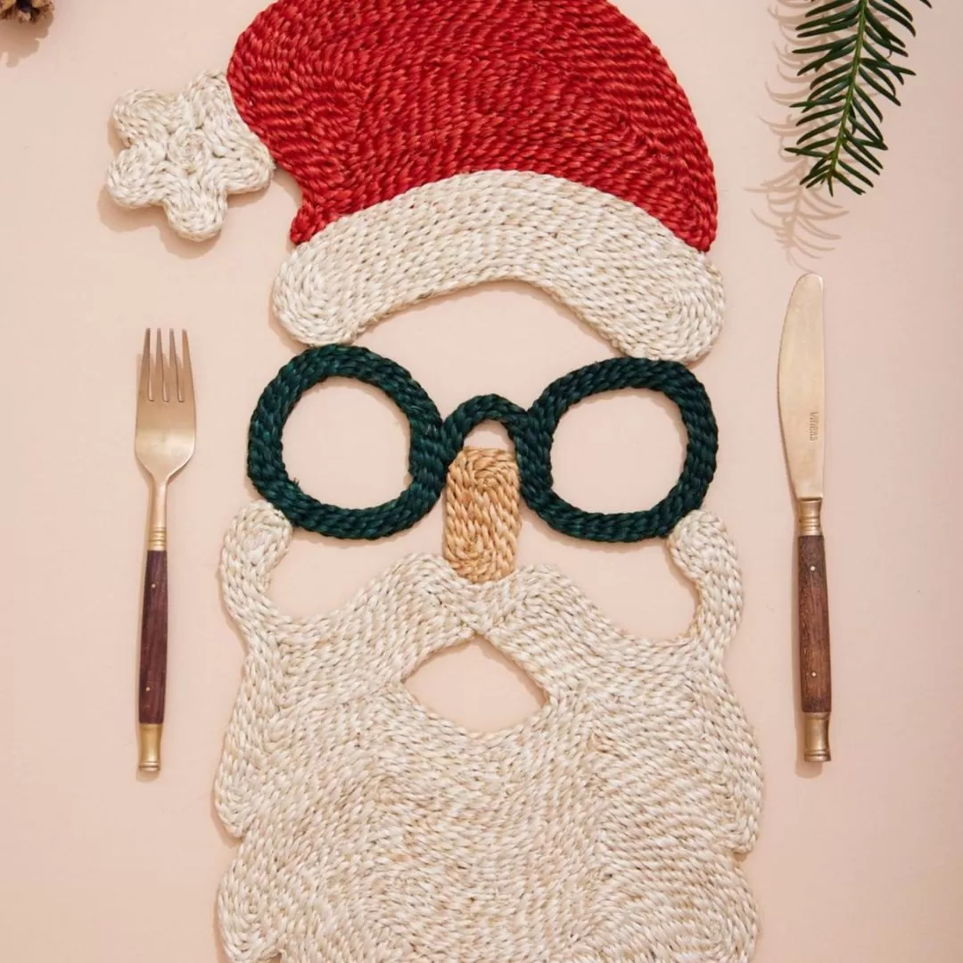 Santa placemat for the Christmas Table
