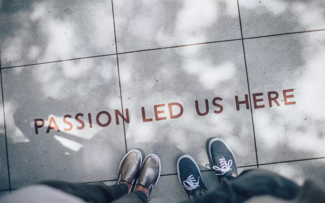Passion led us here floor tiles