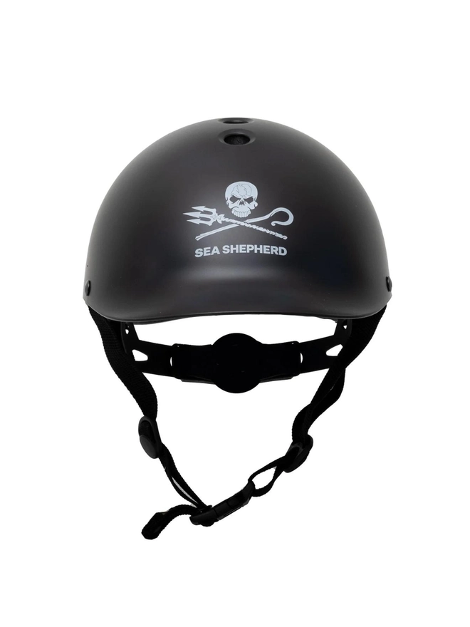 Kids Sea Shepherd Helmet - Jolly Roger Black