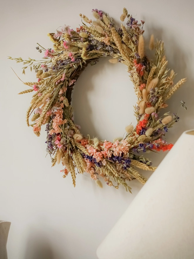 'Valais' Everlasting Dried Wreath