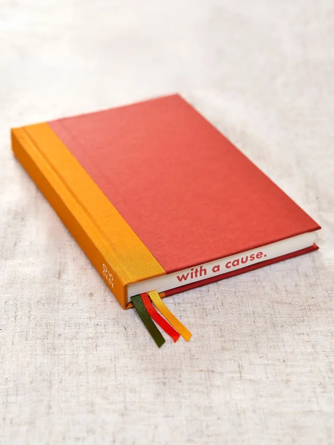 Burnt Orange A5 Seasonal Diary 2025