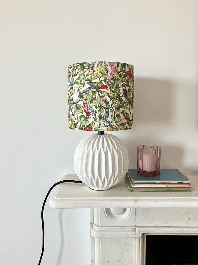 Lampshade, Bedside Lampshade, Maximalist Decor, Home Decor, Drum Lampshade, Table Lampshade, Ceiling Lampshade