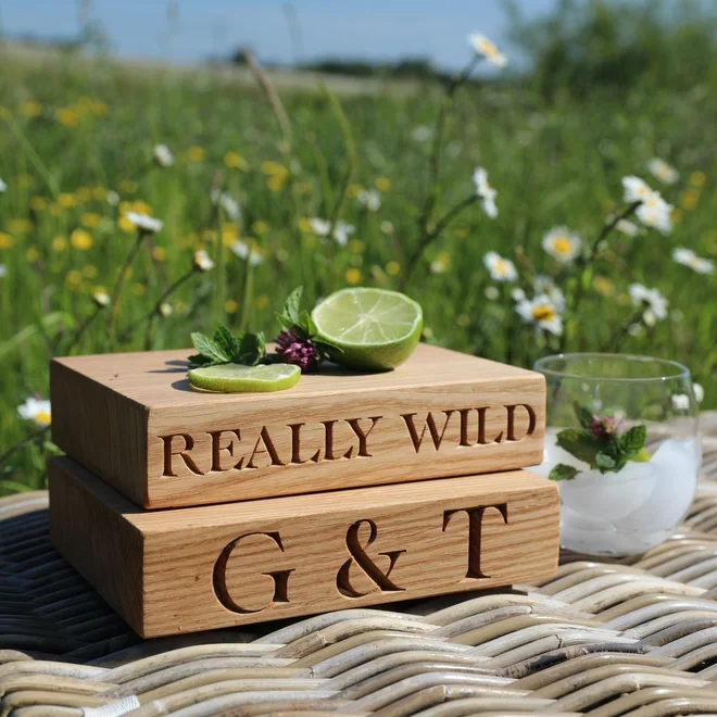 Really wild gin and tonic board