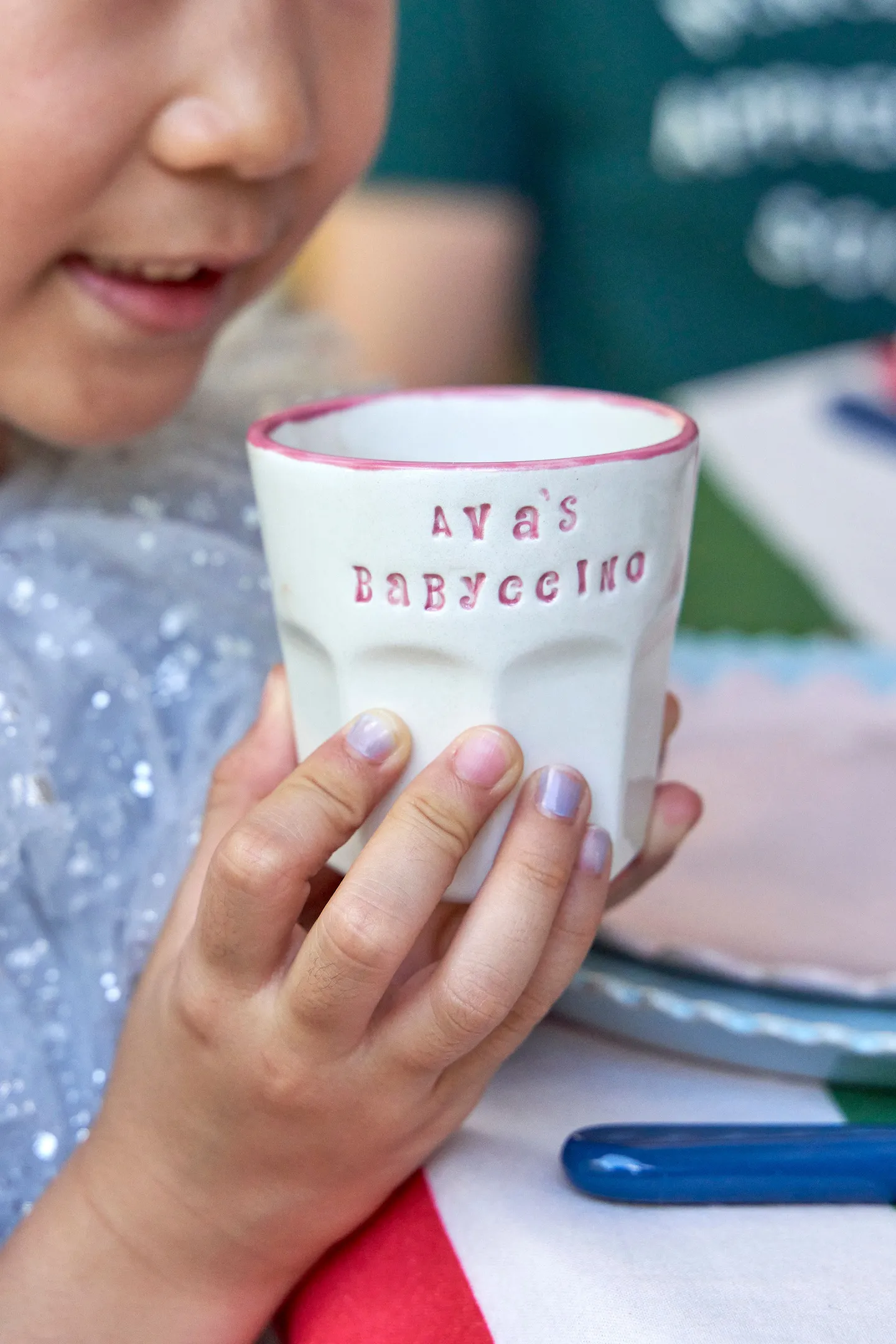 Babyccino personalised ceramic tumbler