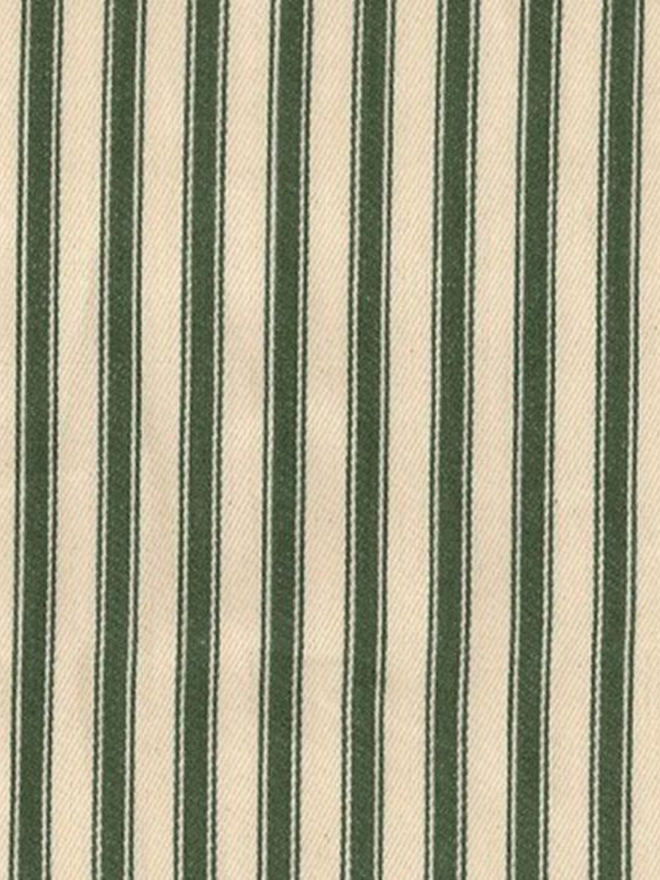 olive green ticking fabric sample