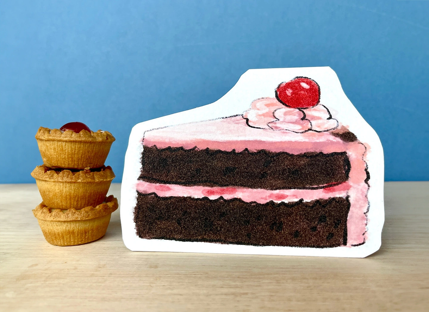 Cherry dream cake card