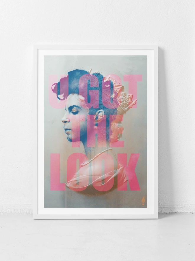 'U Got The Look' Prince Art Print