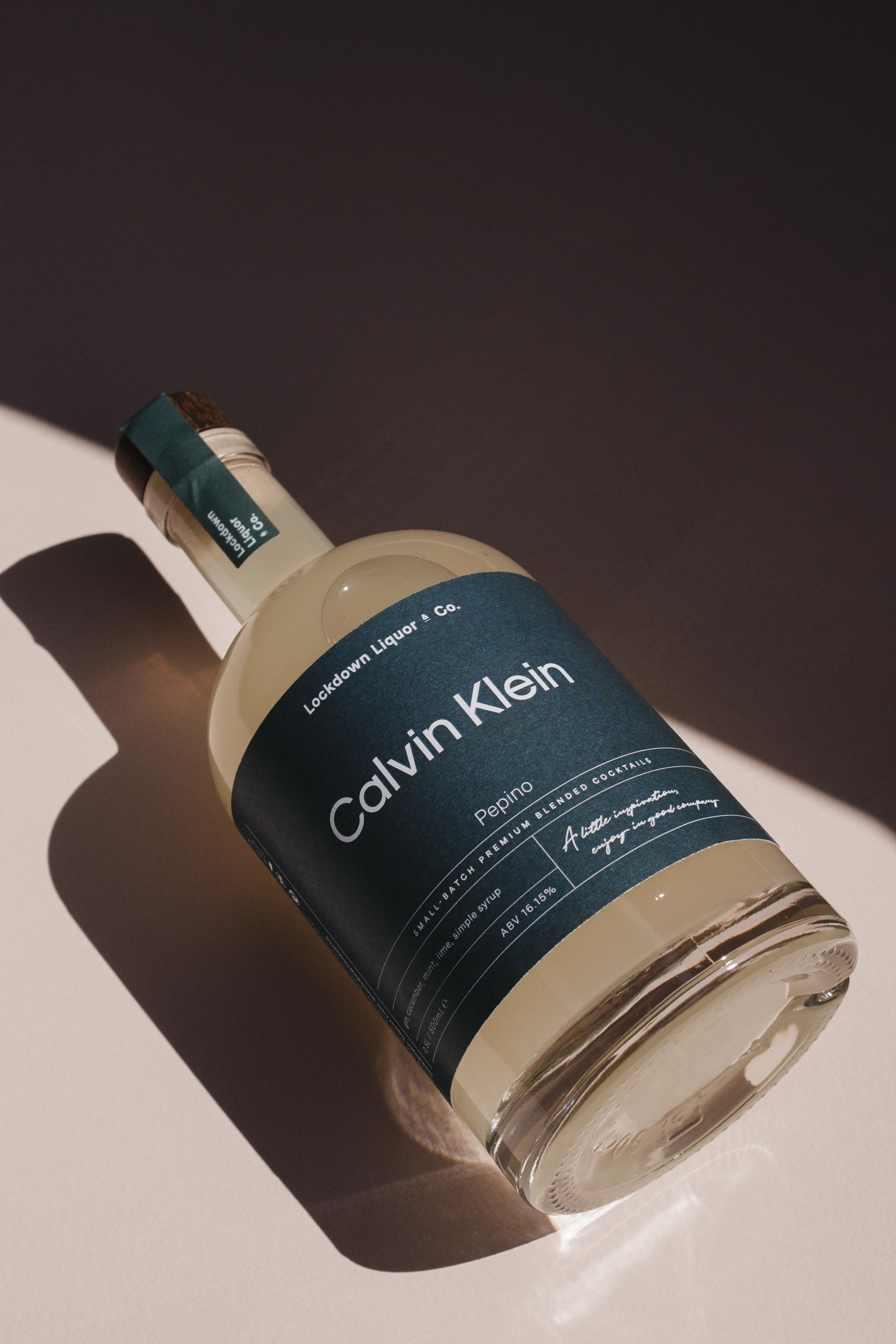 Calvin klein bespoke bottle