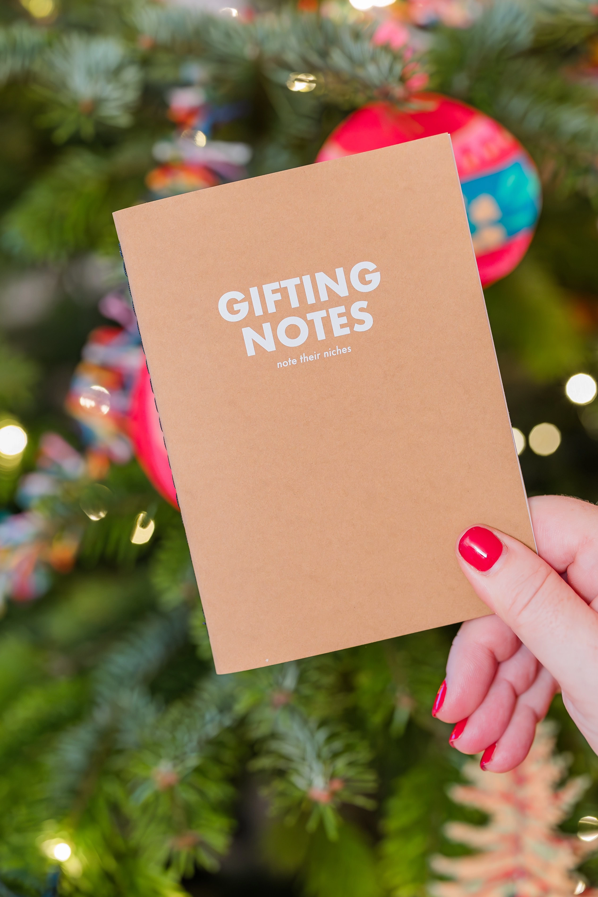 Gifting Notes notebook personalised