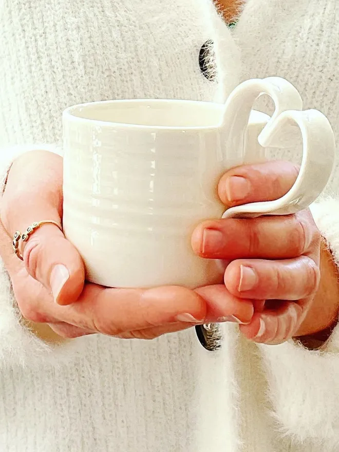 Love Heart Handle Mug