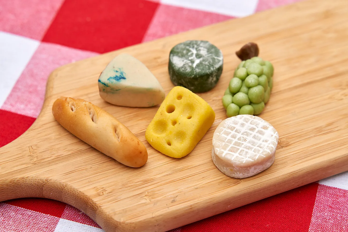 Cheese marzipan gift box