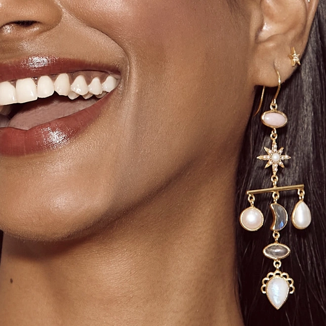 Calypso chandelier earrings