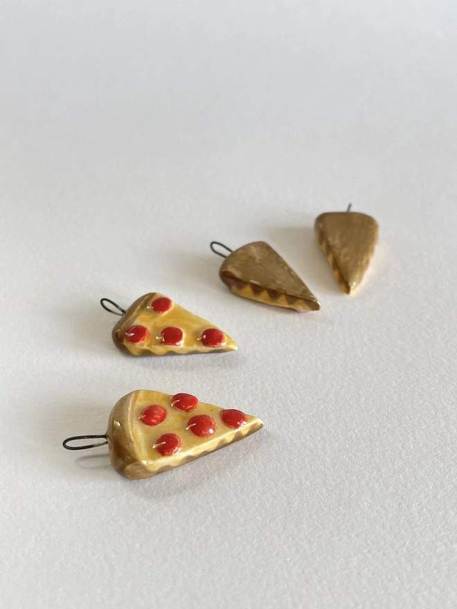 Pizza Charm For Necklace