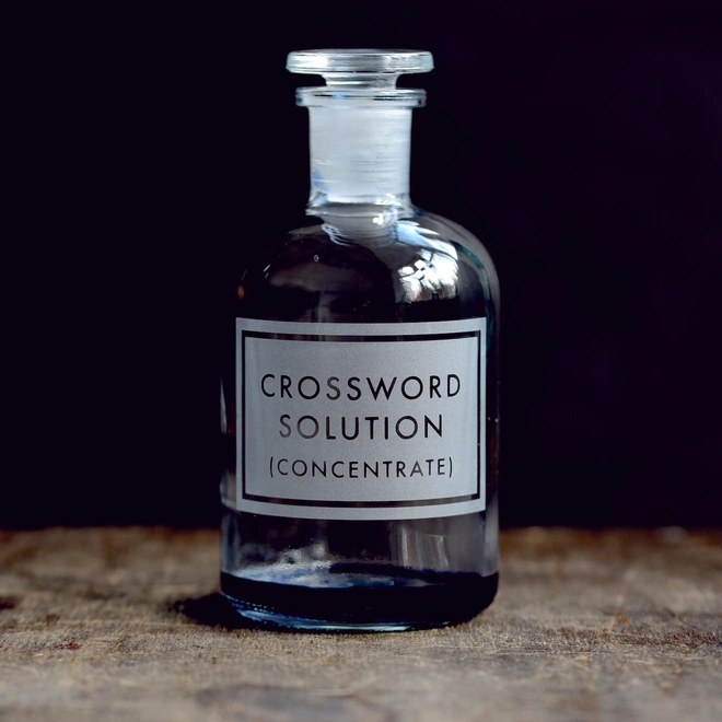 Crossword solution concentrate 