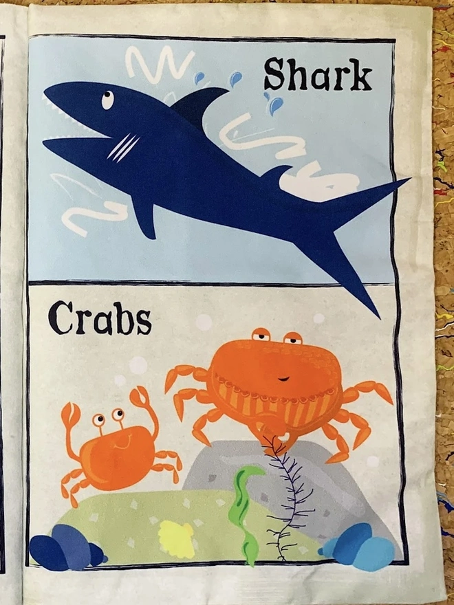 Under The Sea First Words Crinkly Newspaper