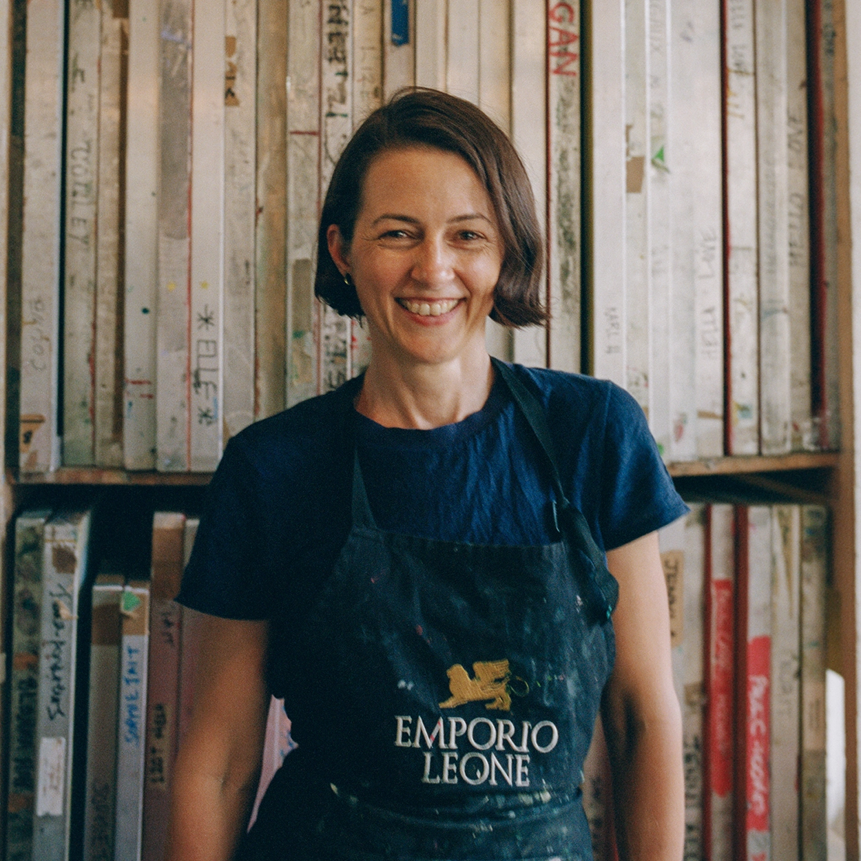 Artist profile photo Kath Leone limited edition screenprint and watercolour artist