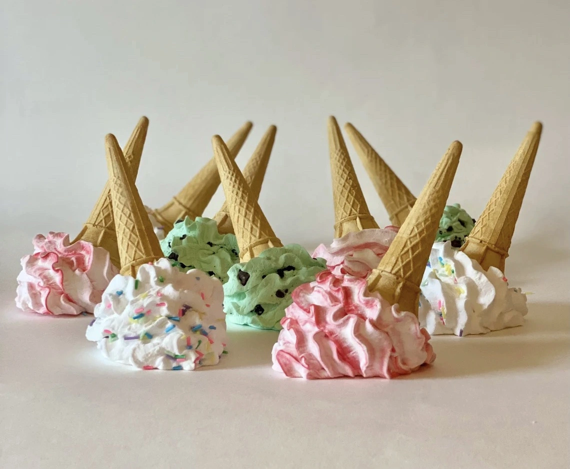 Fake food ice cream