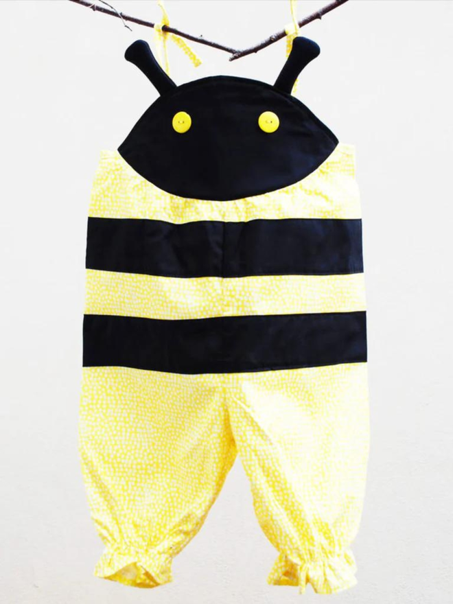 Bumble Bee Baby Romper Costume