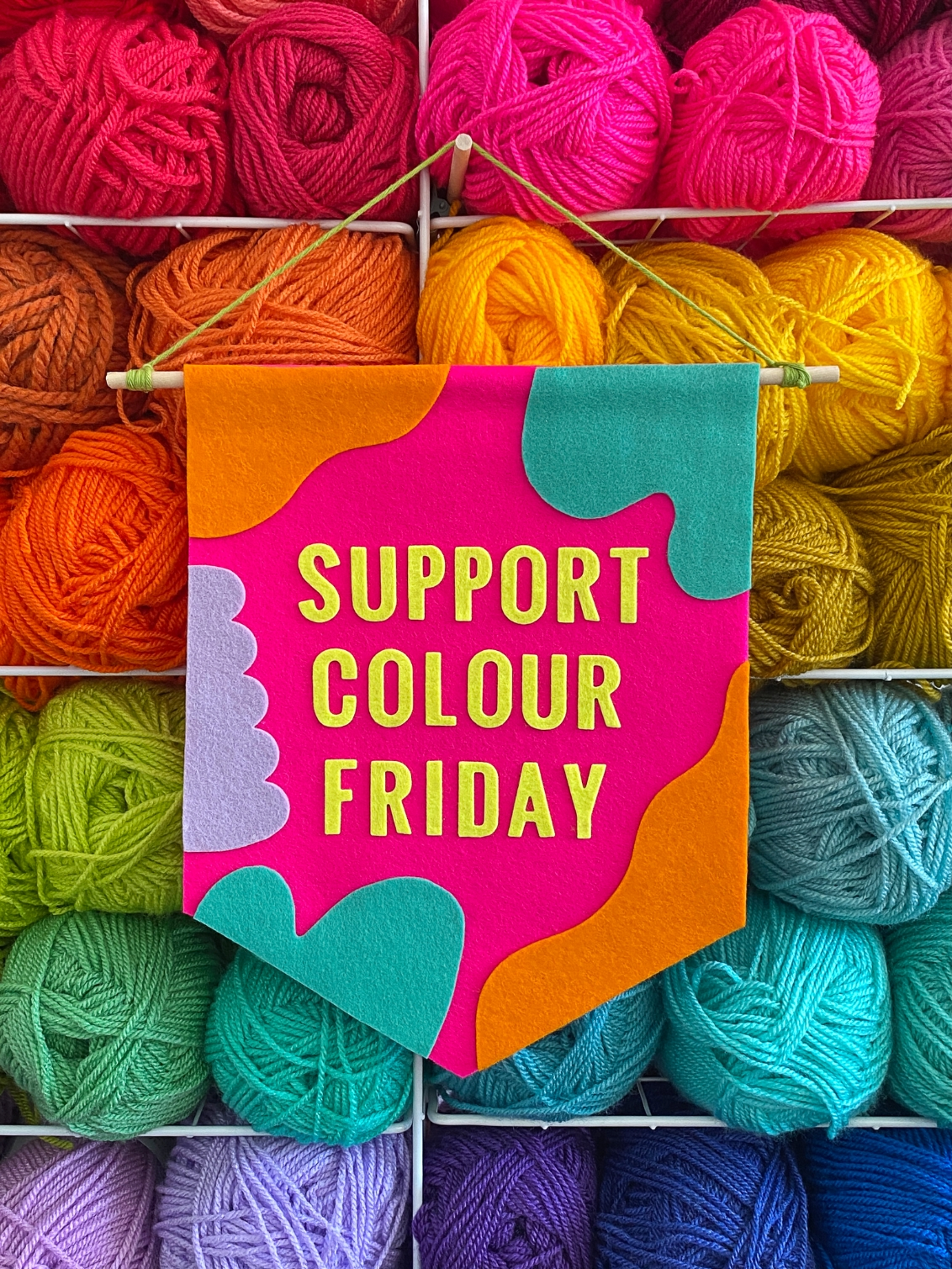 Support Colour Friday Banner