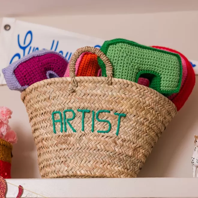 Artist Basket for creative kids