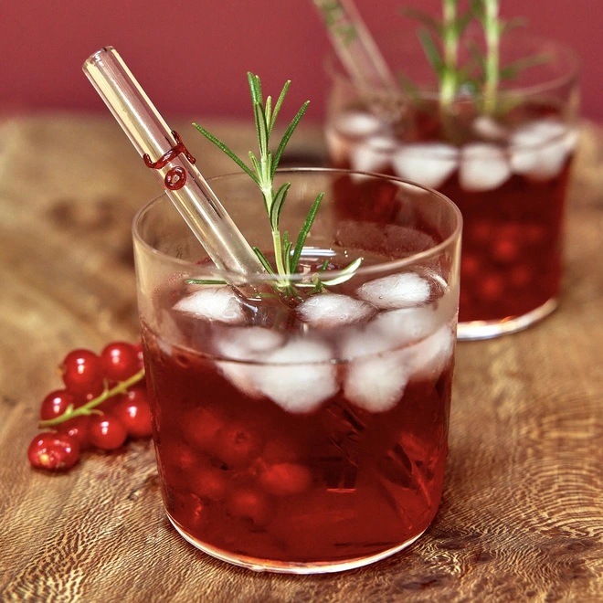 Ceramic glass reusable straw