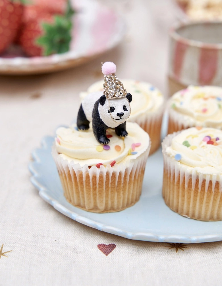 Panda cake topper decoration