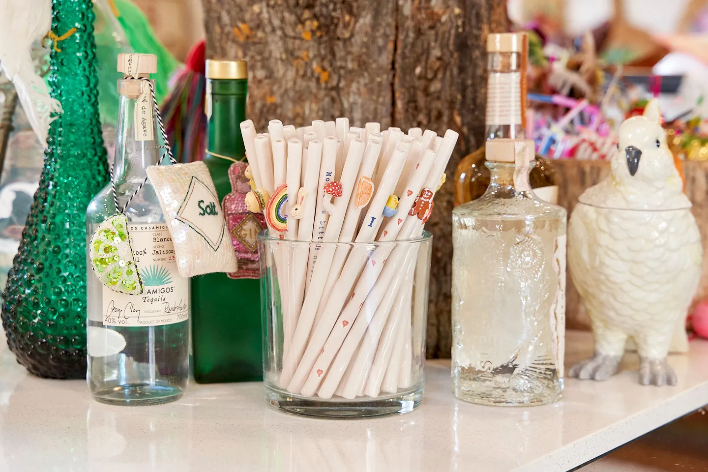 Ceramic straws