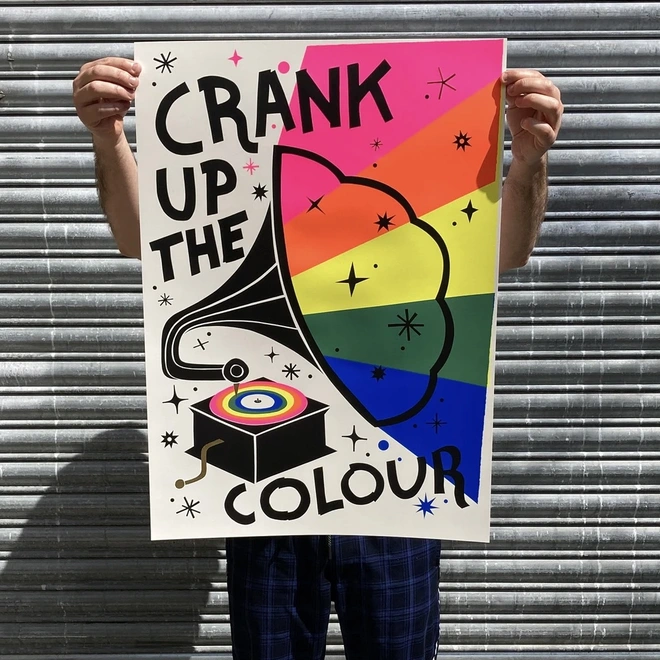 Crank up the colour print