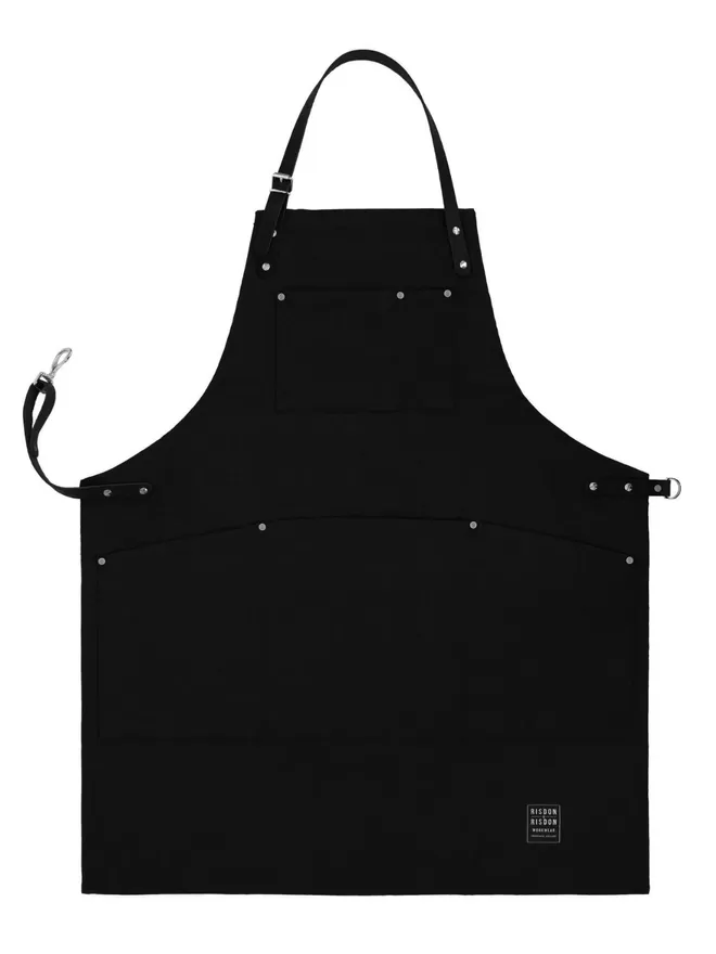 Black Collection Original Apron With Leather Straps