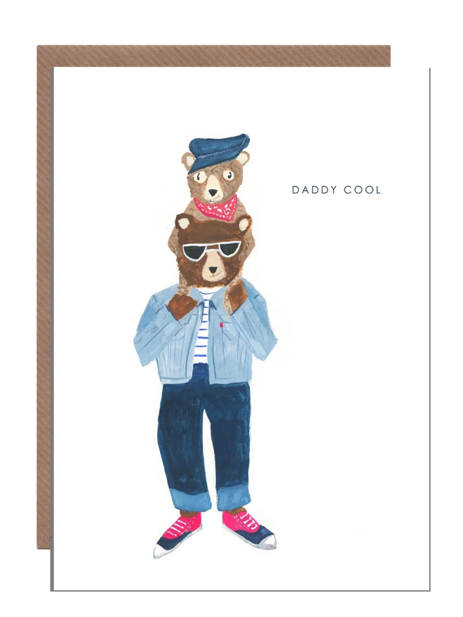 Daddy Cool Greetings Card