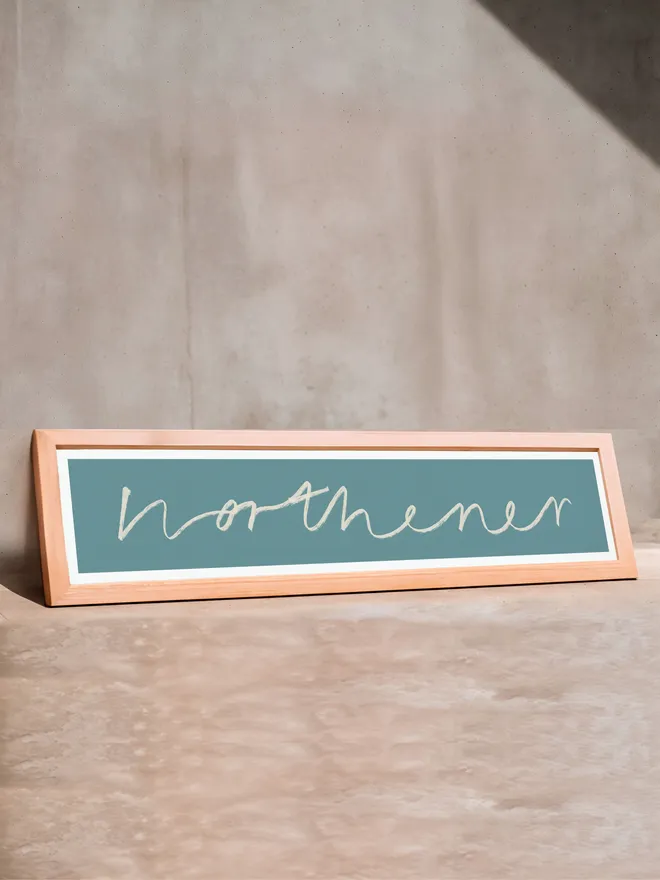 'Northener' Panoramic Art Print