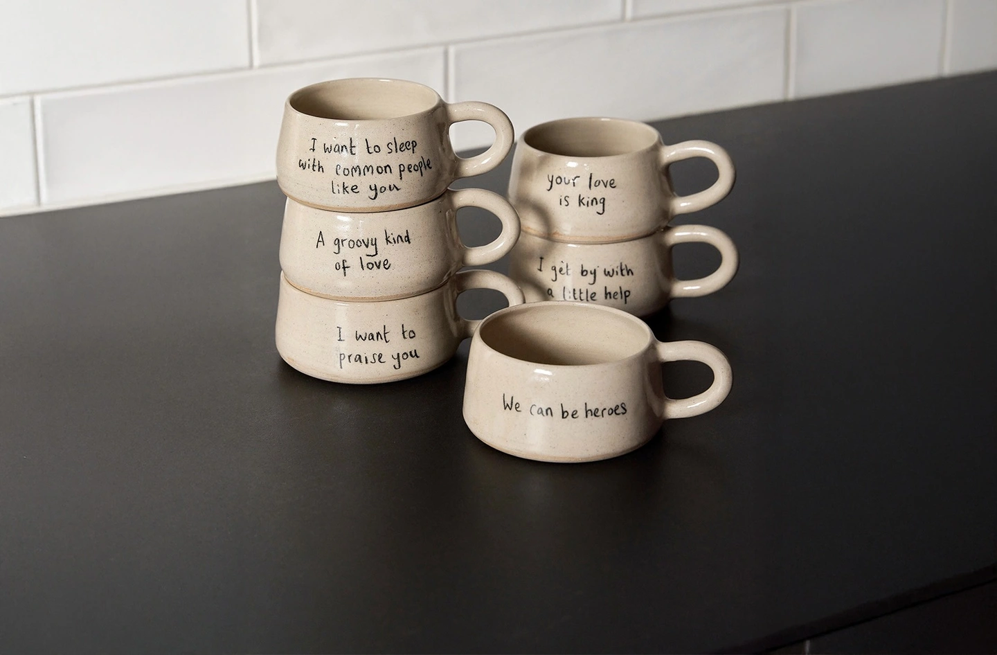 Sketch avenue song lyric nostalgic ceramic mugs