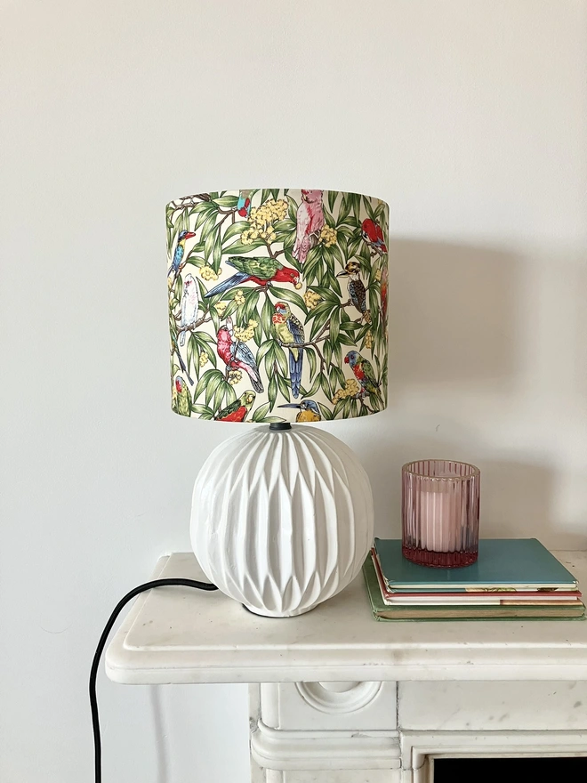 Lampshade, Bedside Lampshade, Maximalist Decor, Home Decor, Drum Lampshade, Table Lampshade, Ceiling Lampshade