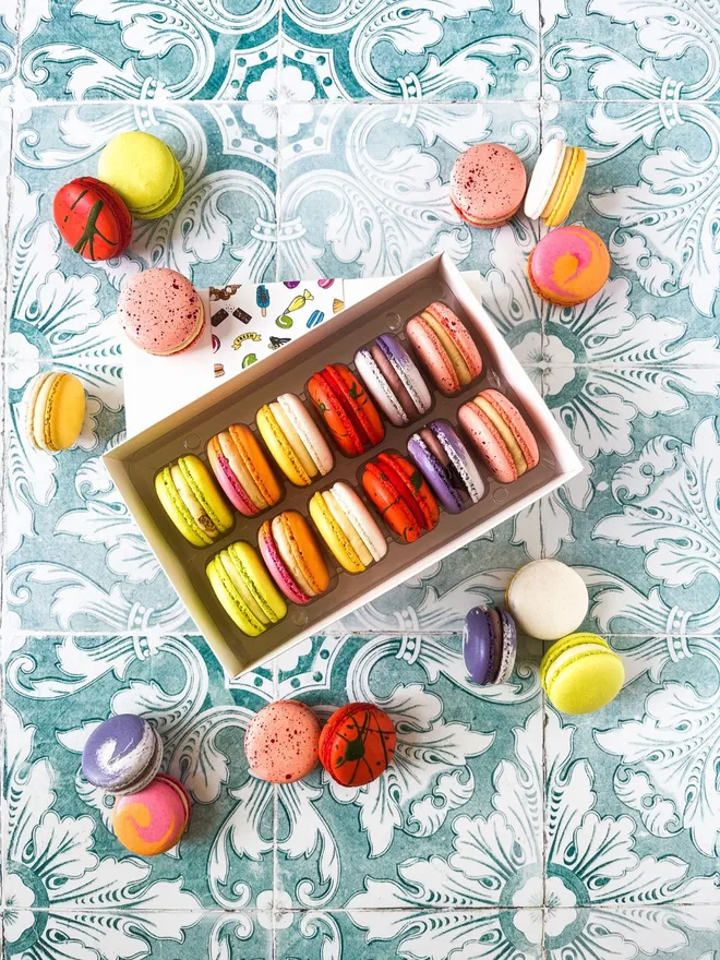 Summer Macarons - The March Hare Bakery