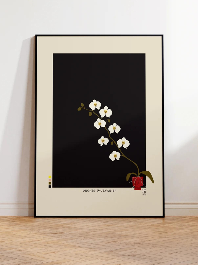 orchid Giclee print