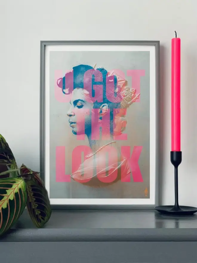 'U Got The Look' Prince Art Print