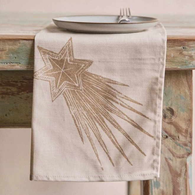 Star printed napkin
