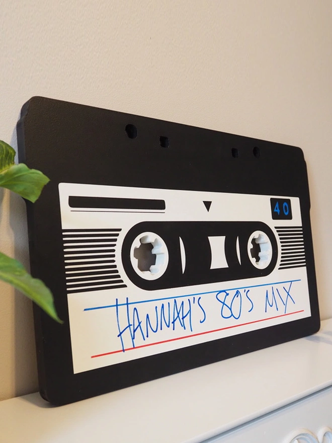 Cassette Tape on display