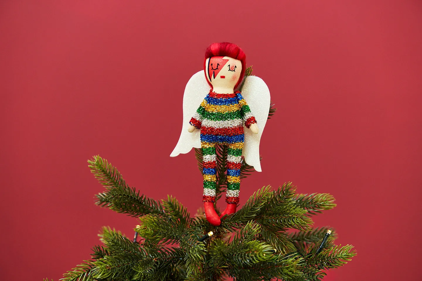 David bowie tree topper