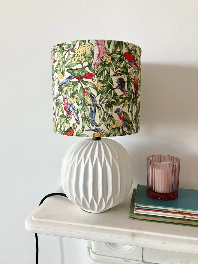 Lampshade, Bedside Lampshade, Maximalist Decor, Home Decor, Drum Lampshade, Table Lampshade, Ceiling Lampshade