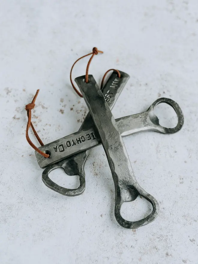 hand forged bottle opener