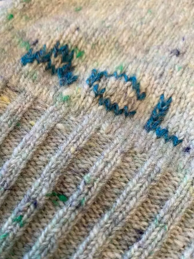 Embroidered Initials Example