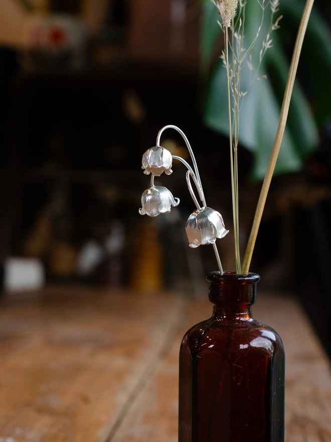 Silver Lily Of The Valley Stem By Ellenlou