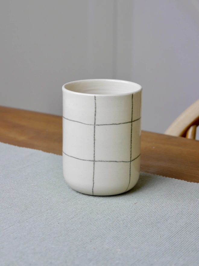 Handmade ceramic cup