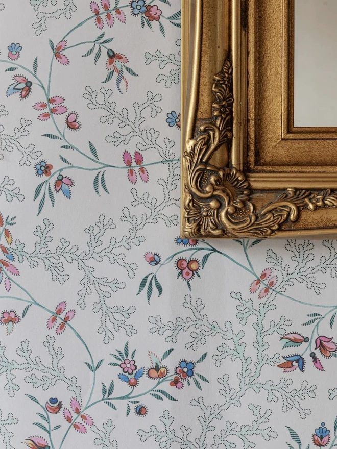 Coral & Fauna In Rainbow Wallpaper
